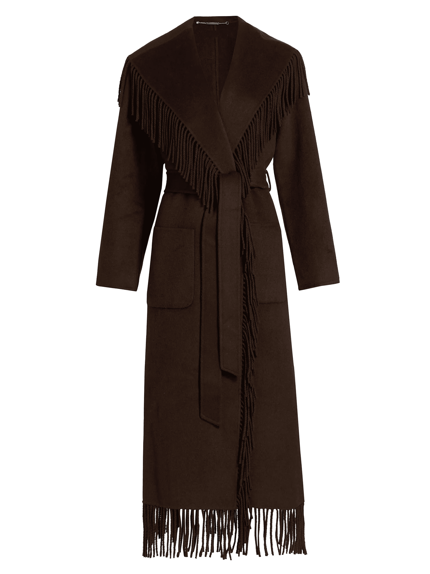 Fringed Longline Coat