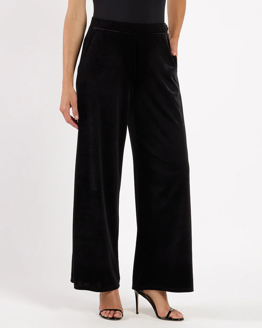Stretch Velvet Pants