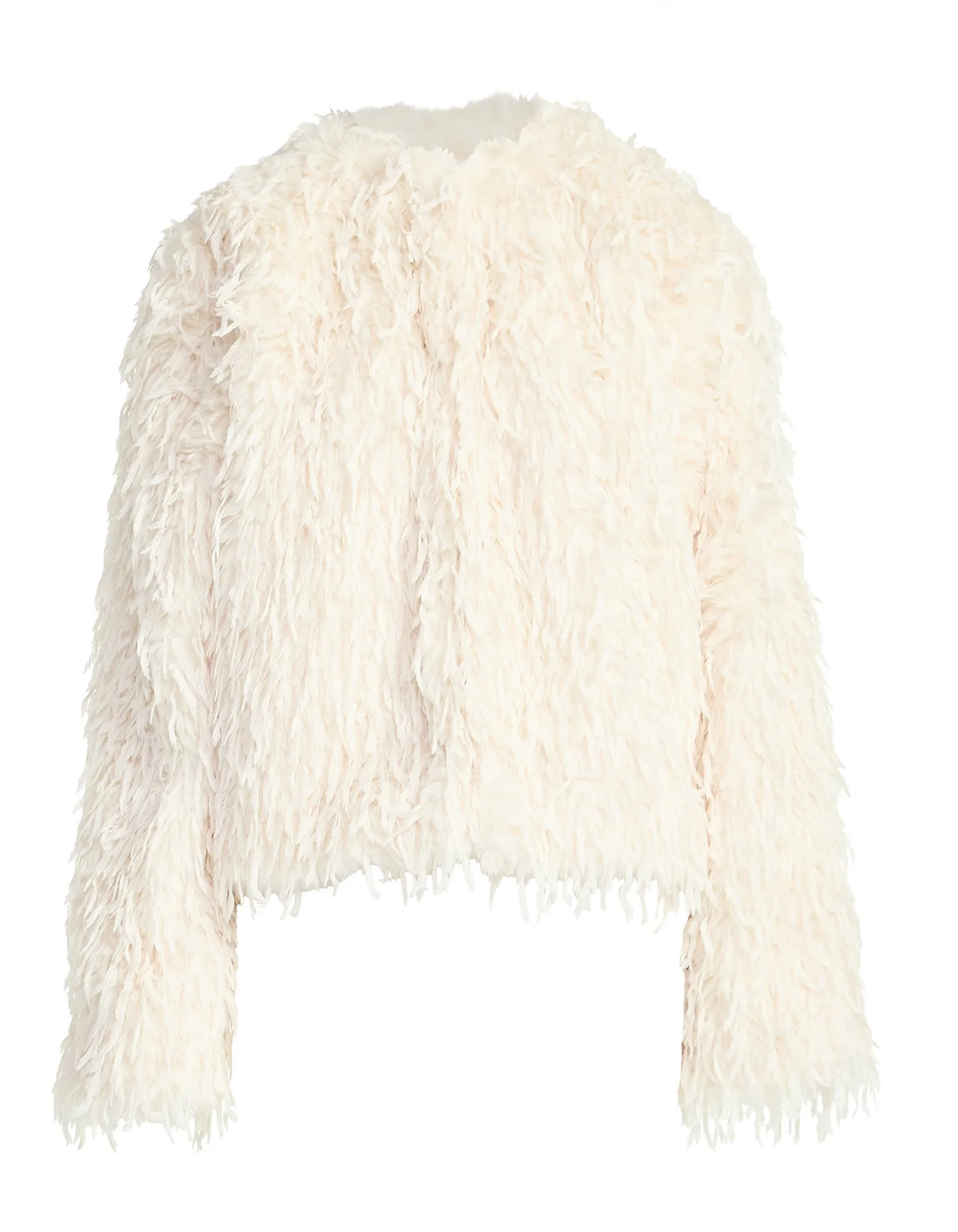 Whispy Faux Fur Jacket