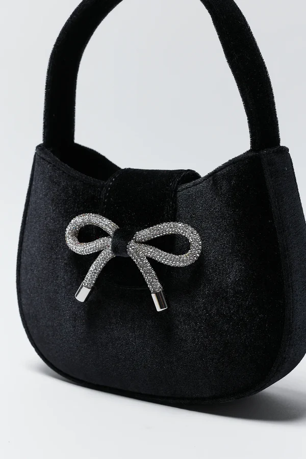 Black Velvet Bag