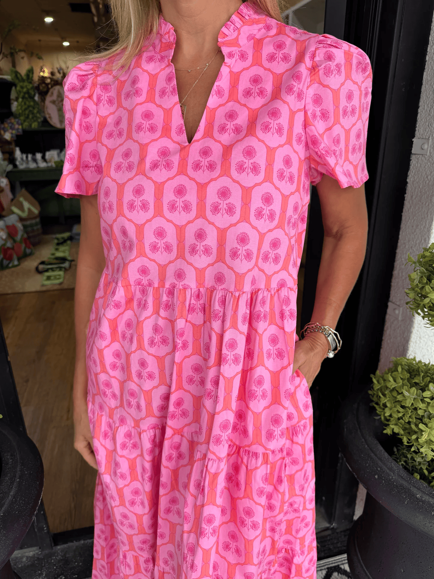 Ivy Rosette Charm Dress