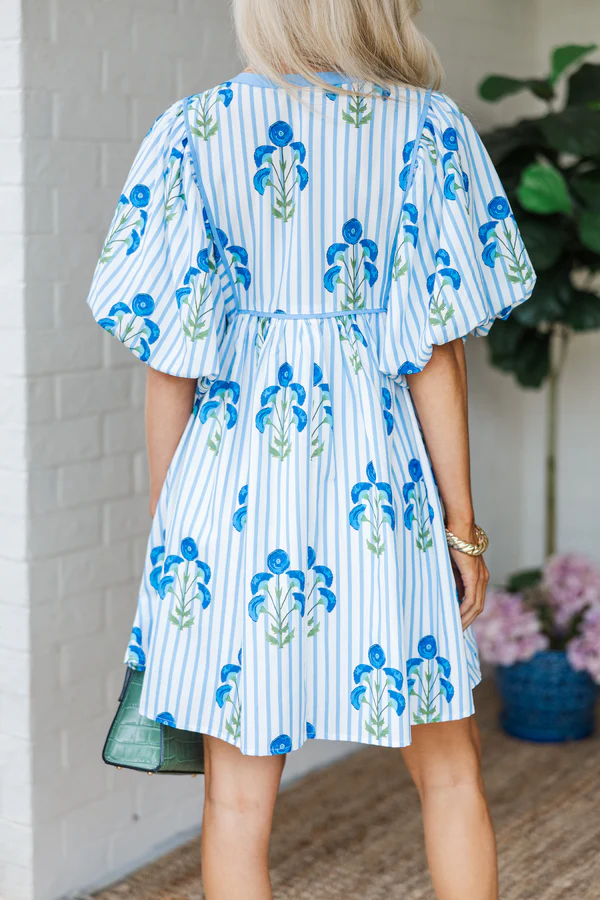 The Live Blue Floral Dress