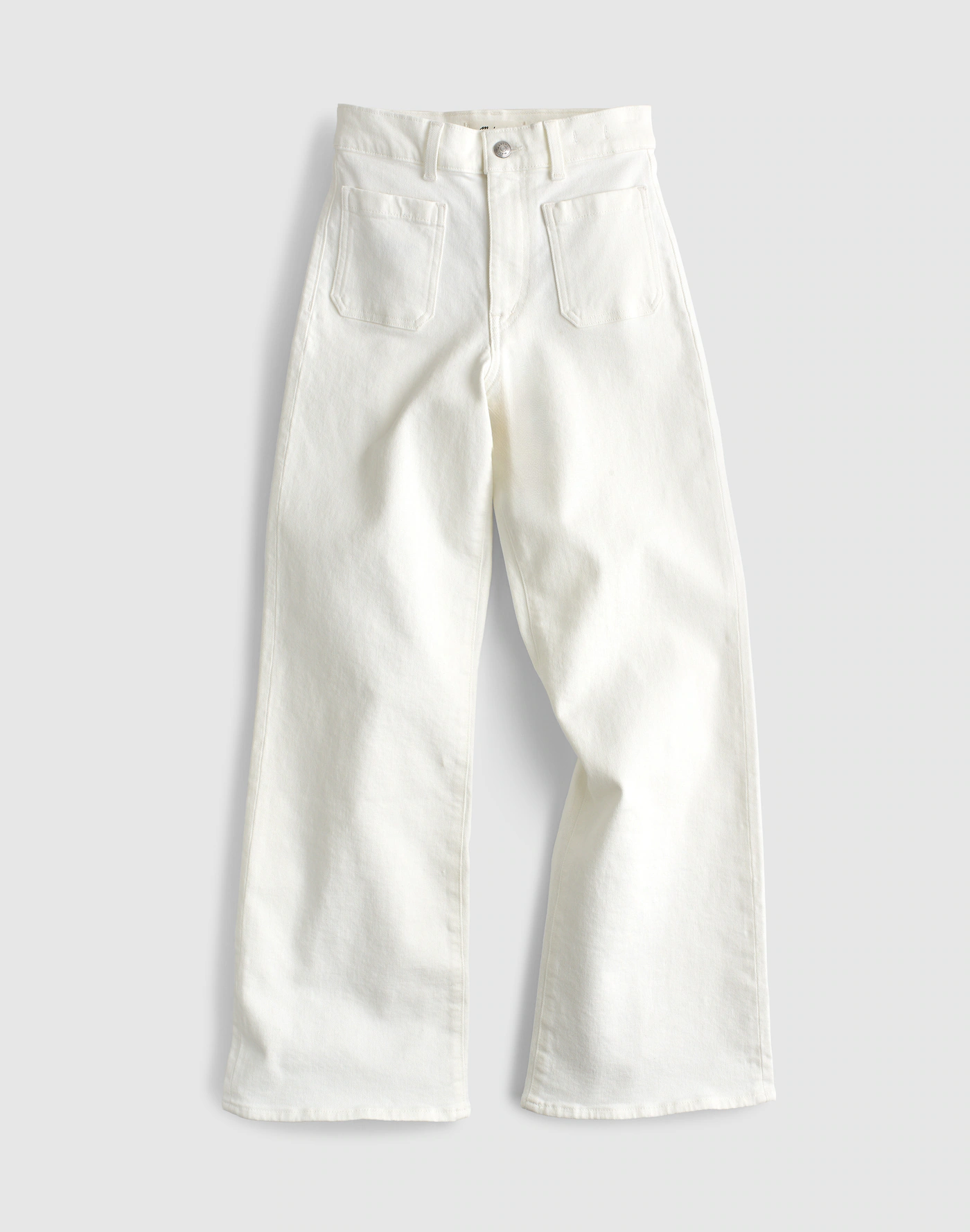 Wide-Leg Jean in Super Stretch Denim