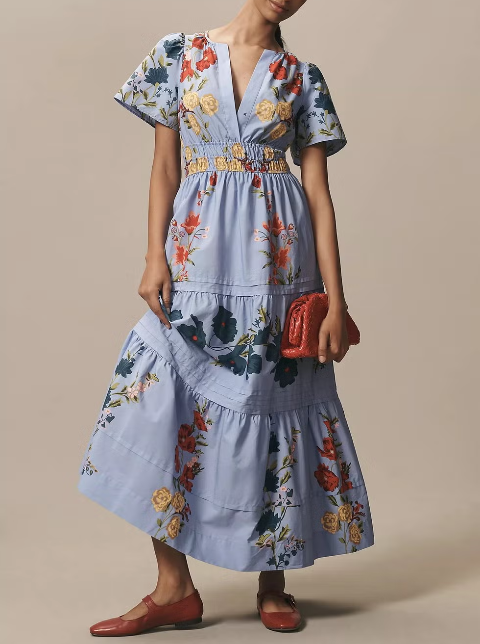 Somerset Blue Print Dress