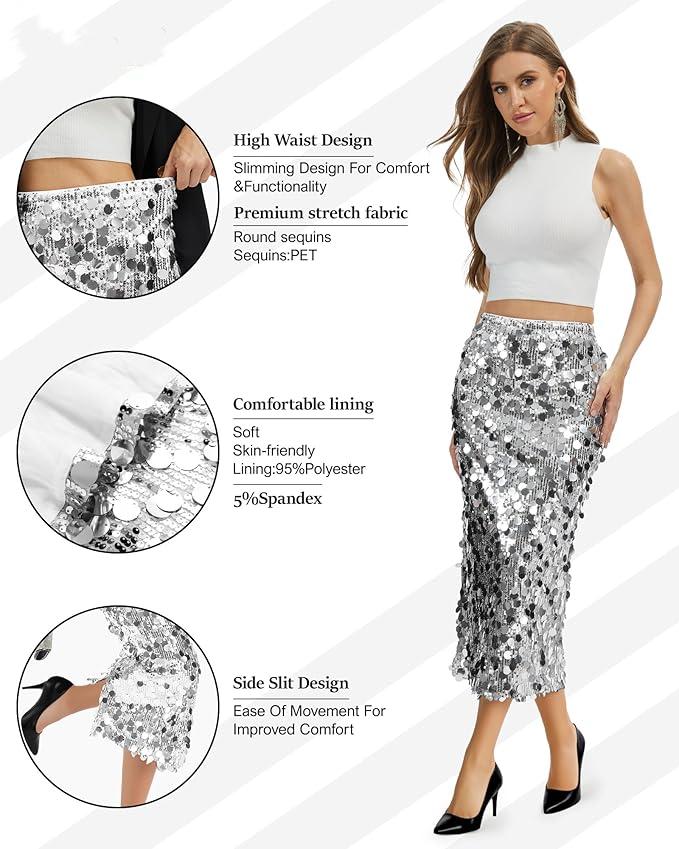 Sequin Skirt