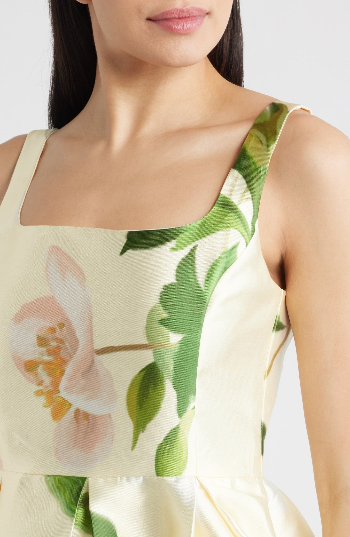 Floral Fit & Flare Gown