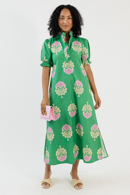 Perfect Floral Maxi Dress, Green