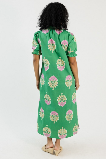 Perfect Floral Maxi Dress, Green