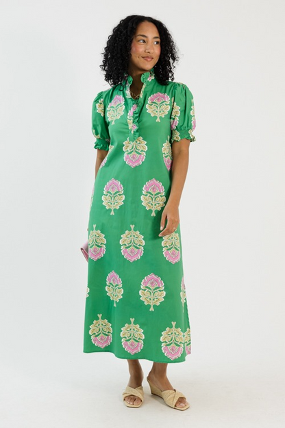 Perfect Floral Maxi Dress, Green