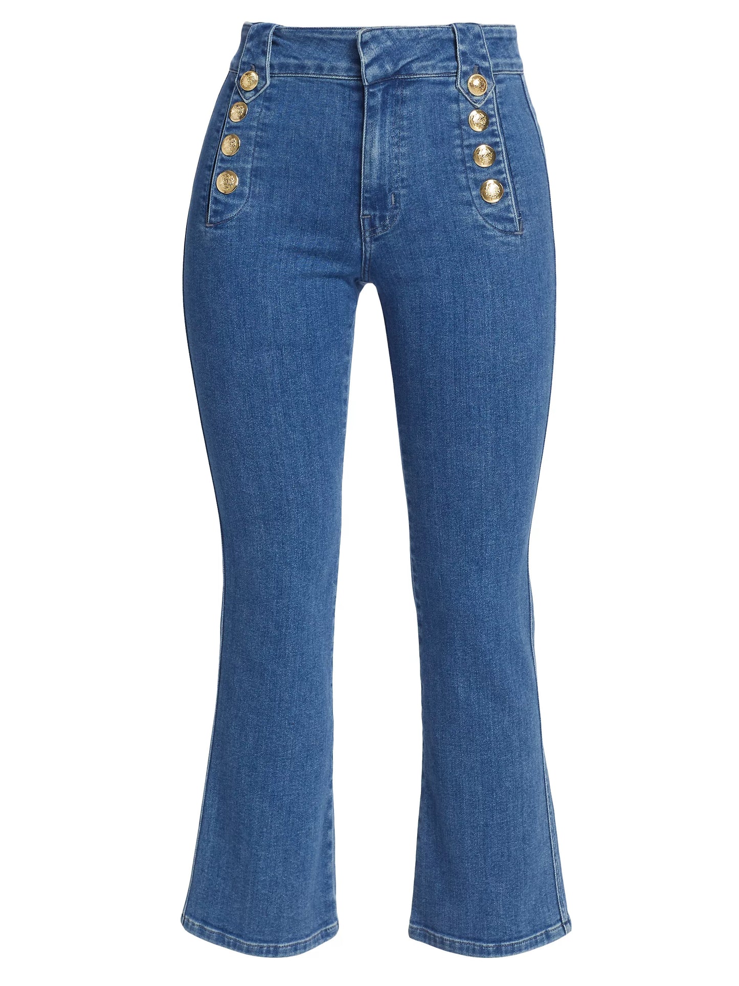 Flare Trouser With Sailor Buttons