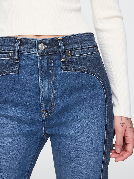 High Rise '70s Flare Jeans