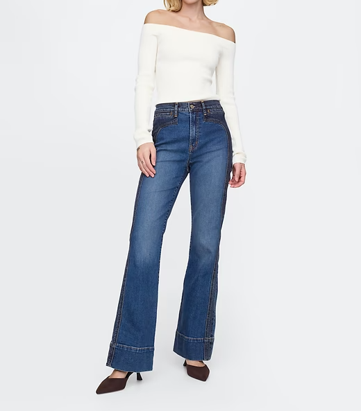 High Rise '70s Flare Jeans