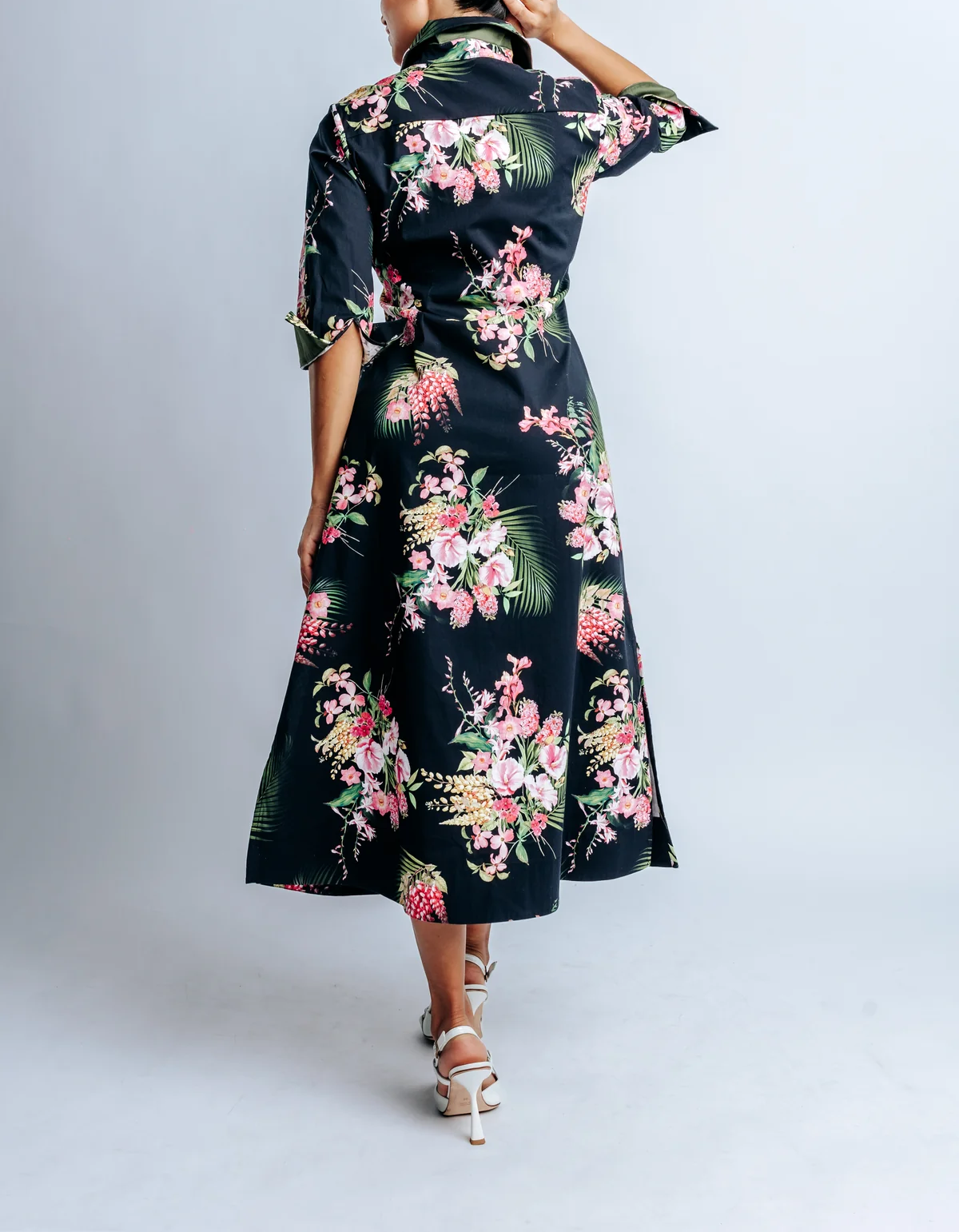 Multi-color Printed Dress