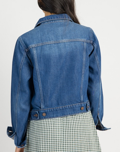 Closet Staple Denim Jacket Coat
