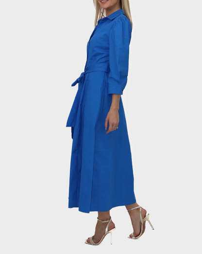 Elegant Bow Maxi Dress