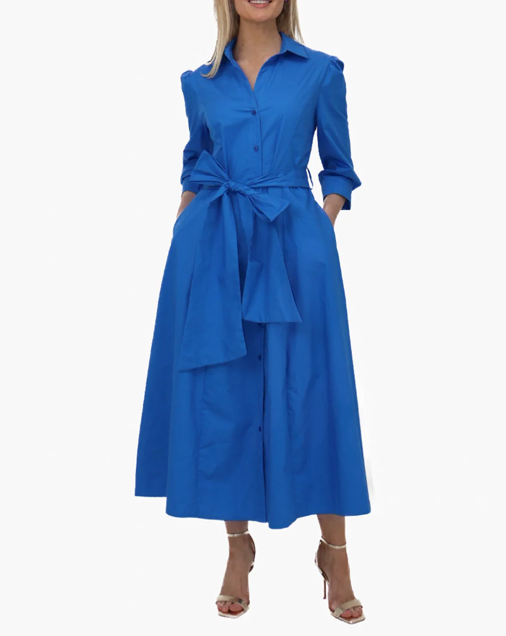 Elegant Bow Maxi Dress