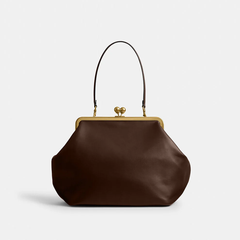 Large Kisslock Frame Bag