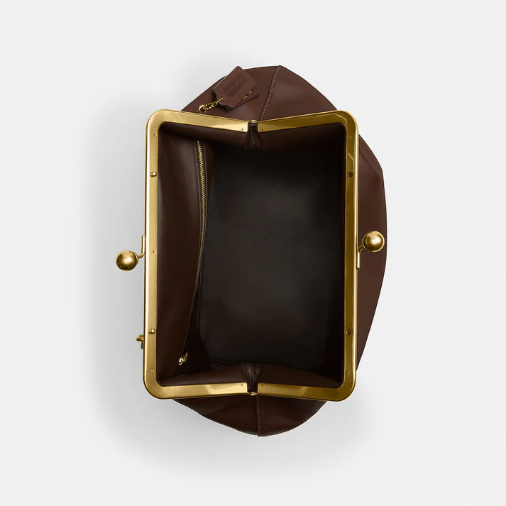 Large Kisslock Frame Bag