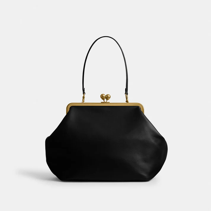 Large Kisslock Frame Bag