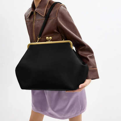 Large Kisslock Frame Bag