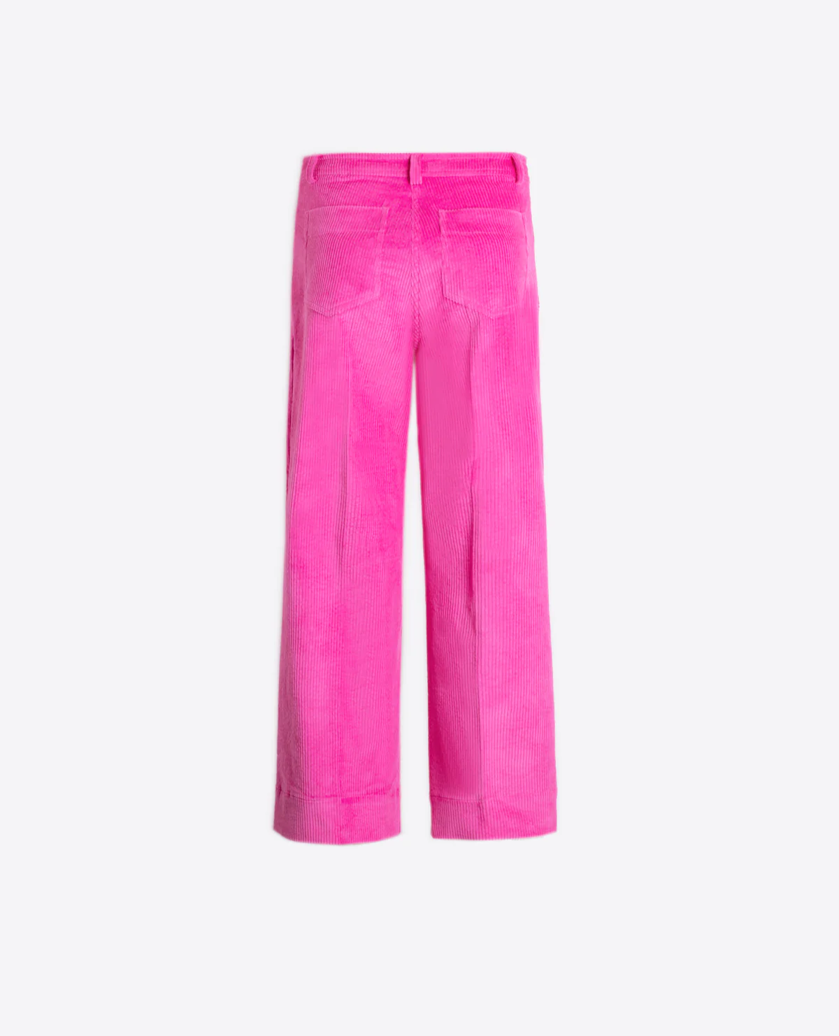 Straight-leg corduroy pants