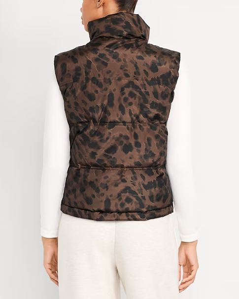 Water-Resistant Puffer Vest