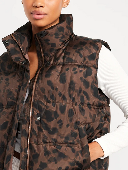 Water-Resistant Puffer Vest