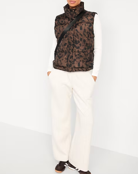 Water-Resistant Puffer Vest