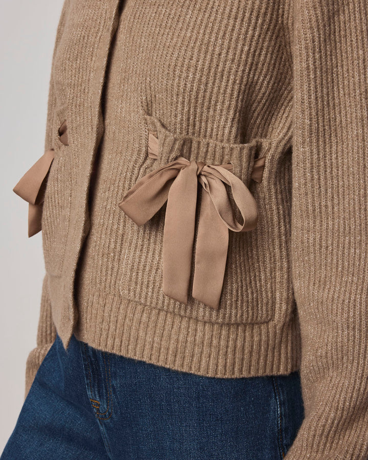 Knit Tie Cardigan