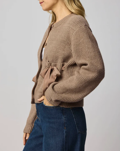 Knit Tie Cardigan