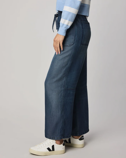 Lounge Denim Straight Pant