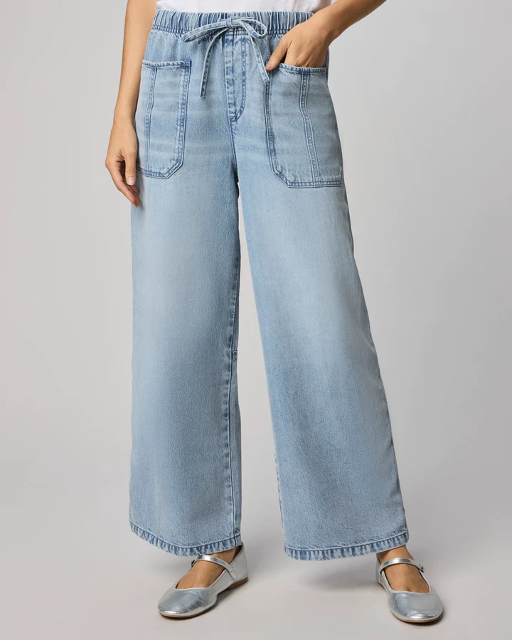 Lounge Denim Straight Pant