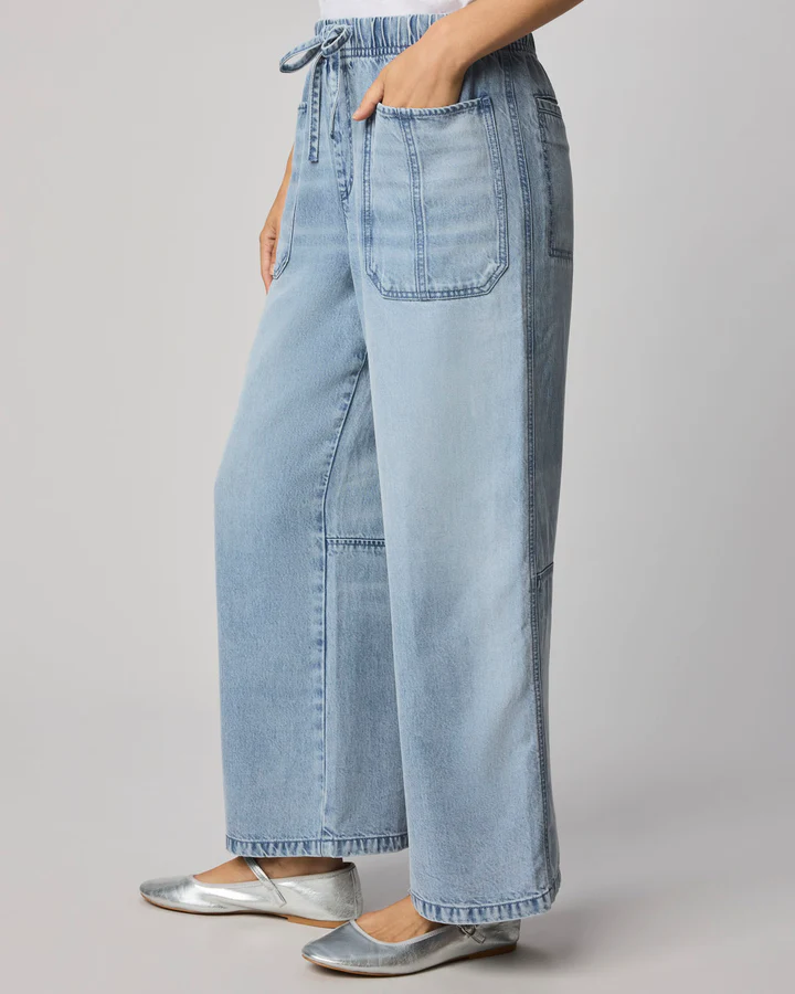 Lounge Denim Straight Pant