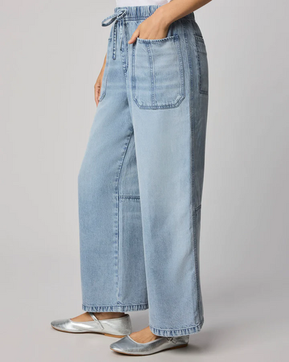 Lounge Denim Straight Pant