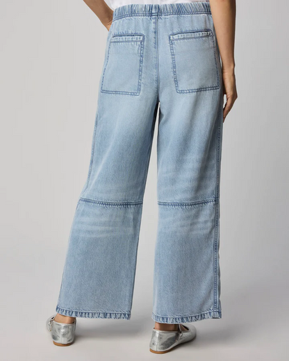Lounge Denim Straight Pant
