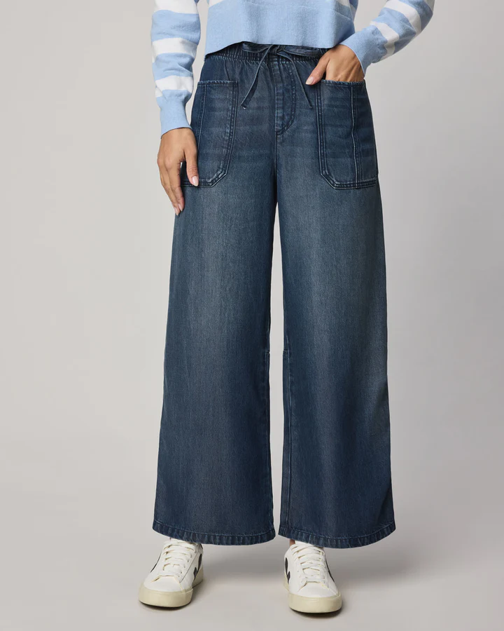 Lounge Denim Straight Pant