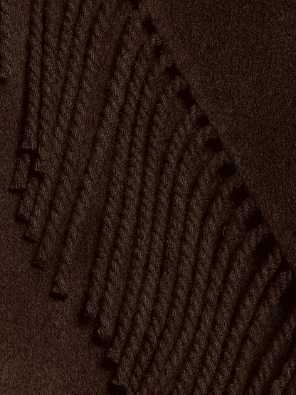 Fringed Longline Coat