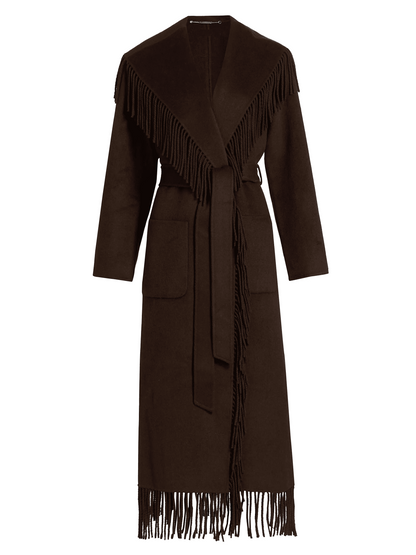 Fringed Longline Coat