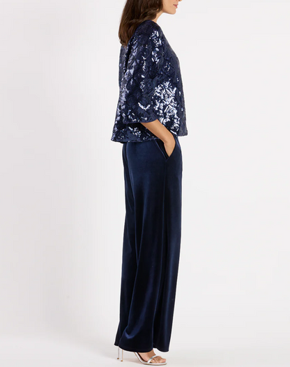 Shimmering sequin top