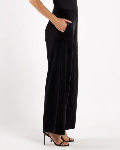 Stretch Velvet Pants