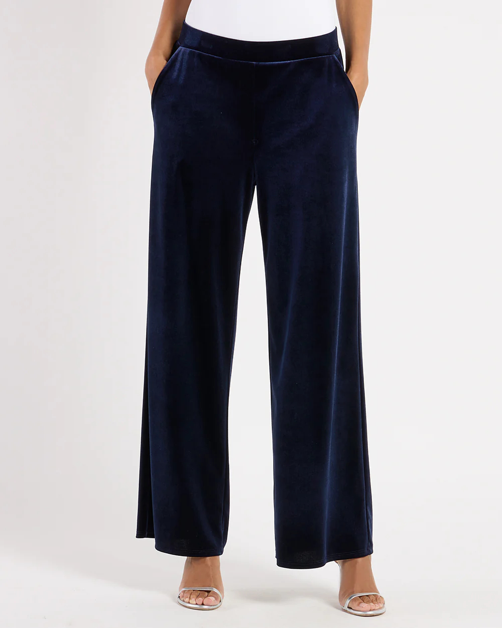 Stretch Velvet Pants