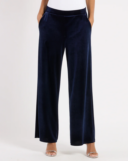 Stretch Velvet Pants