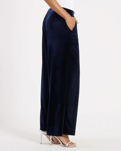 Stretch Velvet Pants