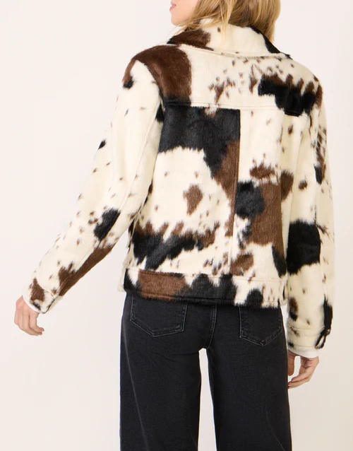 Cow Print Jacket