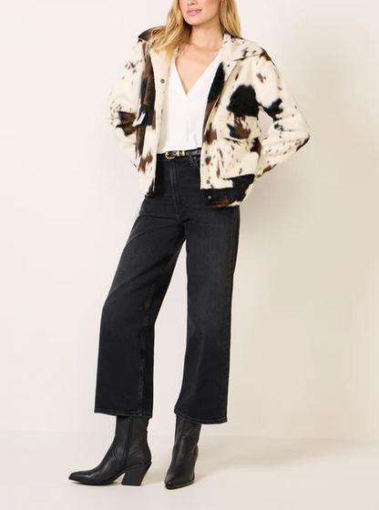 Cow Print Jacket
