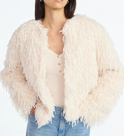 Whispy Faux Fur Jacket