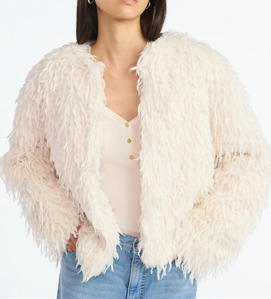 Whispy Faux Fur Jacket
