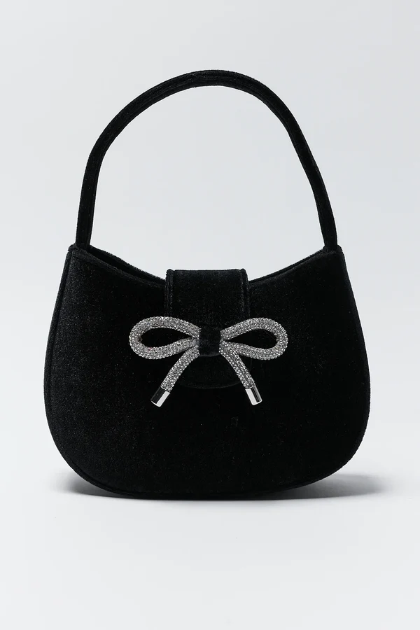 Black Velvet Bag