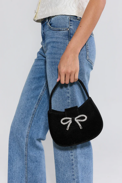 Black Velvet Bag