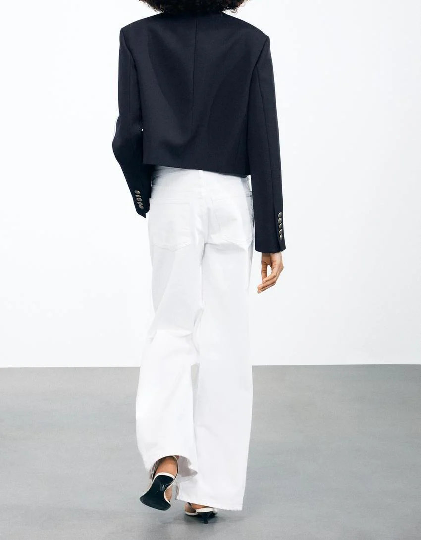 Wool drawstring jacket